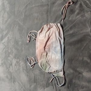 Tie-up Tie-Dye crop top